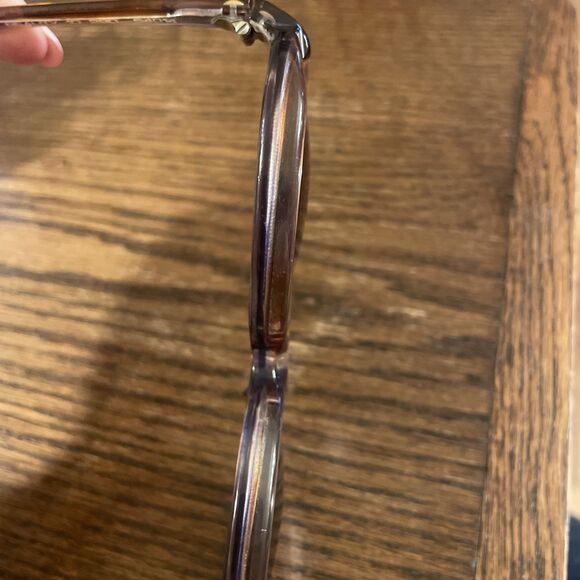 Vintage Neostyle Beauty Brown Purple Plastic Sunglasses Germany FRAMES ONLY - Picture 7 of 13